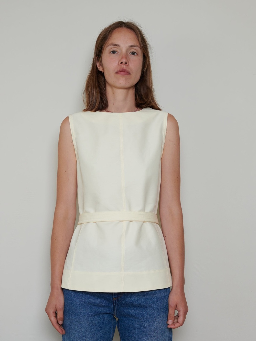 Soeur Chance Blouse in Ecru